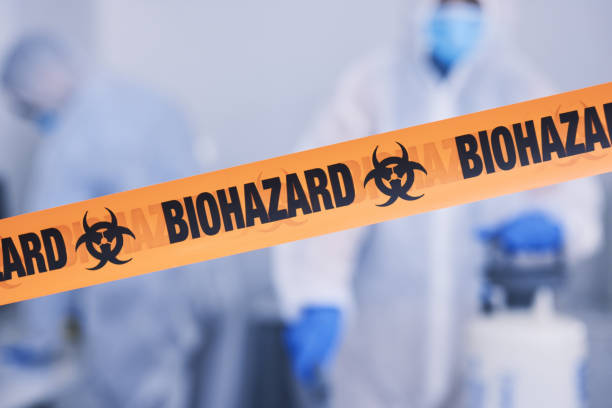 Professional Infectious Disease Decontamination technician working in Marmora, NJ